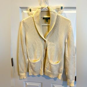Cream Ralph Lauren Sweater